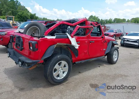 2019 Jeep Wrangler Unlimited Sport S 4X4 z USA, uszkodzony, nr VIN 1C4HJXDN8KW682222